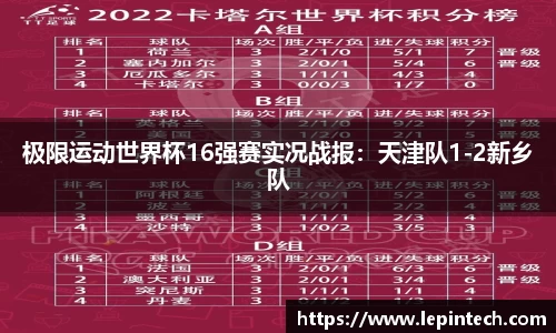 极限运动世界杯16强赛实况战报：天津队1-2新乡队